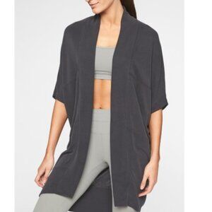 New Athleta Serenity Wrap Size small Black jacket, cardigan NWT